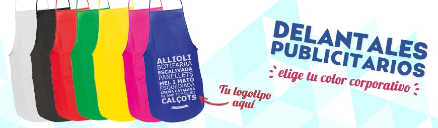 Delantales publicitarios