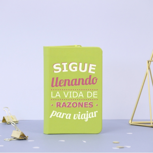 Libreta agencia de viajes 