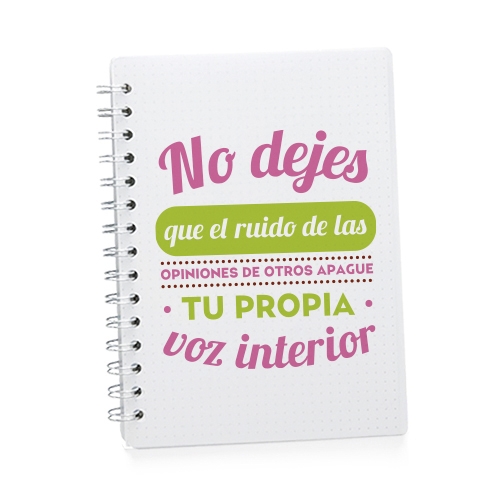 Libreta personalizada a todo color