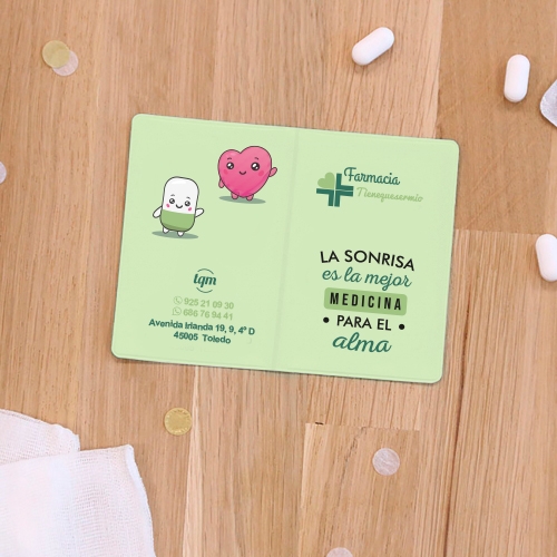 Tarjeteros para farmacias