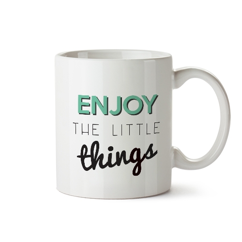 Taza con frase divertida