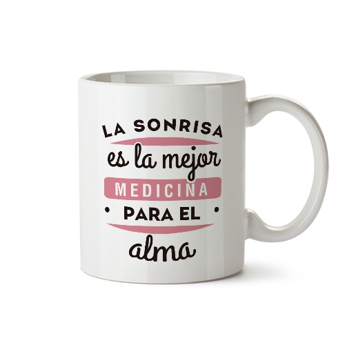 Taza con mensaje personalizado