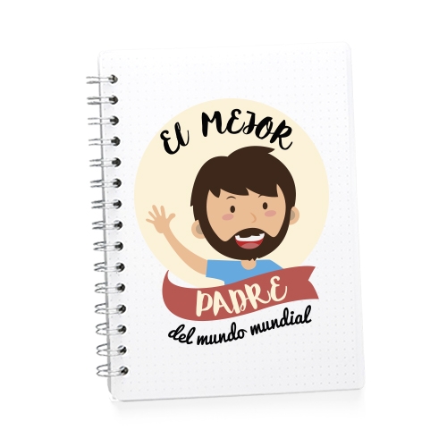Libreta publicitaria Día del Padre