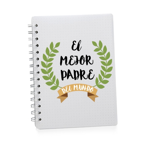 Libreta laurel Día del padre