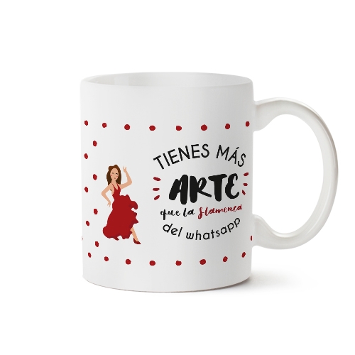 Taza flamenca whatsapp