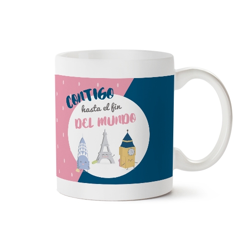 Taza personalizada para bodas