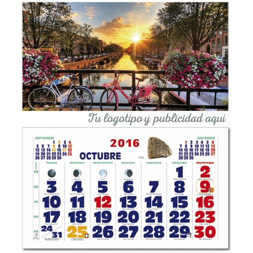 Calendario 2017 para empresas