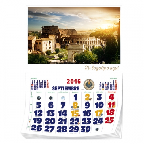 Calendario personalizado 2017