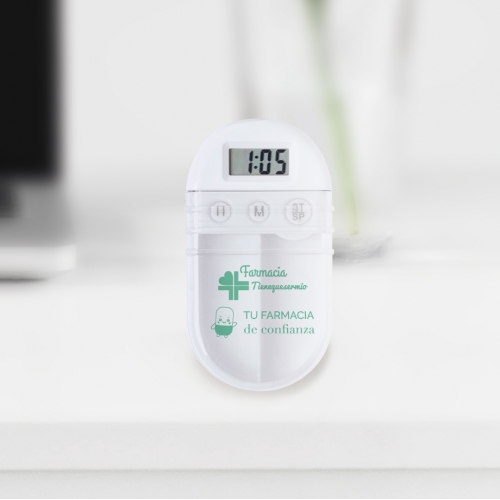 Pastillero con temporizador