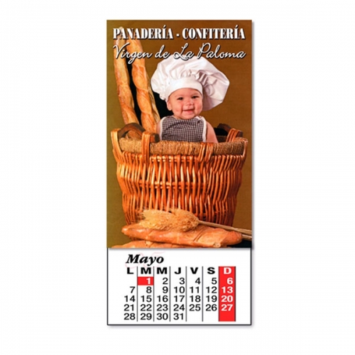 Mini calendario para empresas 8,33 x 5,3 cm