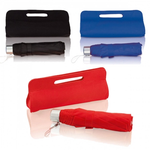 Paraguas plegable publicitario bolso Ritter