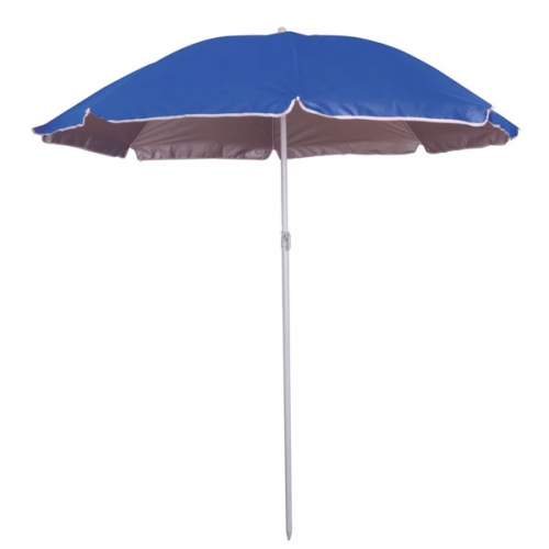 Sombrilla protección solar azul