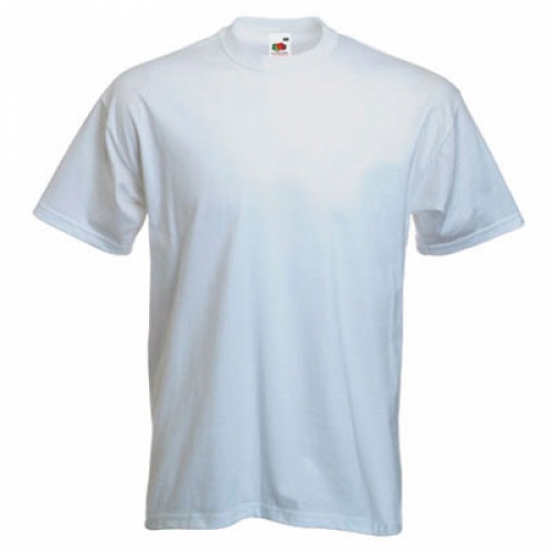 Camiseta publicitaria Heavy-T blanca