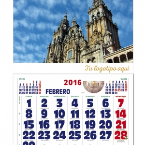 Calendario publicitario mensual 2017