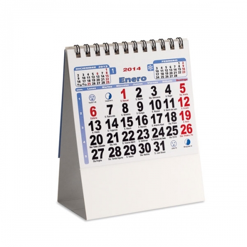 Calendario sobremesa para empresas Ener